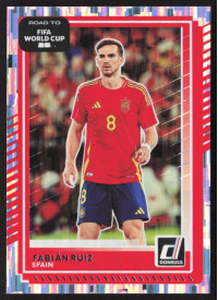 Fabian Ruiz, Kartička, 2026 Panini Donruss Road to FIFA World Cup, Silver