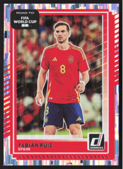 Fabian Ruiz, Card, 2026 Panini Donruss Road to FIFA World Cup, Silver