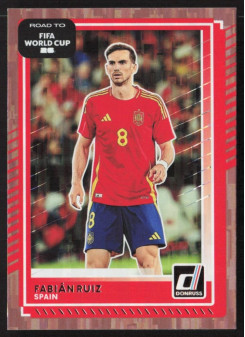 Fabian Ruiz, Card, 2026 Panini Donruss Road to FIFA World Cup, Bronze