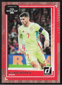 Alvaro Morata, Kartička, 2026 Panini Donruss Road to FIFA World Cup, Bronze