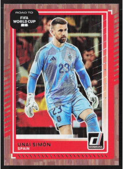 Unai Simon, Kartička, 2026 Panini Donruss Road to FIFA World Cup, Bronze