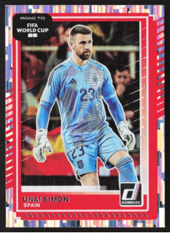 Unai Simon, Card, 2026 Panini Donruss Road to FIFA World Cup, Silver