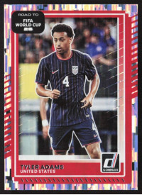 Tyler Adams, Kartička, 2026 Panini Donruss Road to FIFA World Cup, Silver