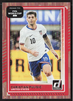 Christian Pulisic, Card, 2026 Panini Donruss Road to FIFA World Cup, Bronze
