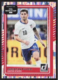 Christian Pulisic, Kartička, 2026 Panini Donruss Road to FIFA World Cup, Silver