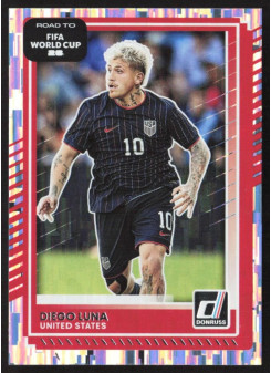 Diego Luna, Kartička, 2026 Panini Donruss Road to FIFA World Cup, Silver