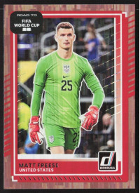 Matt Freese, Kartička, 2026 Panini Donruss Road to FIFA World Cup, Bronze