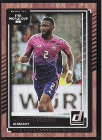 Antonio Rudiger, Card, 2026 Panini Donruss Road to FIFA World Cup, Bronze
