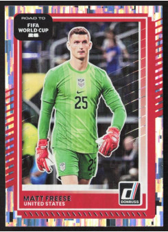 Matt Freese, Kartička, 2026 Panini Donruss Road to FIFA World Cup, Silver