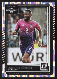 Antonio Rudiger, Card, 2026 Panini Donruss Road to FIFA World Cup, Silver