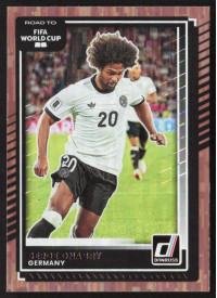 Serge Gnabry, Kartička, 2026 Panini Donruss Road to FIFA World Cup, Bronze