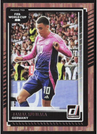 Jamal Musiala, Kartička, 2026 Panini Donruss Road to FIFA World Cup, Bronze
