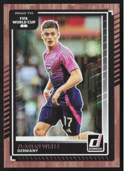 Florian Wirtz, Card, 2026 Panini Donruss Road to FIFA World Cup, Bronze