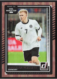 Jonathan Burkardt, Kartička, 2026 Panini Donruss Road to FIFA World Cup, Bronze