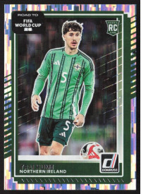 Trai Hume, Card, 2026 Panini Donruss Road to FIFA World Cup, Silver