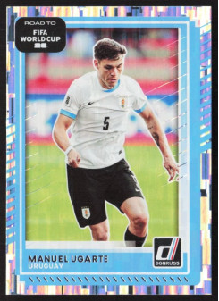 Manuel Ugarte, Card, 2026 Panini Donruss Road to FIFA World Cup, Silver