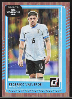 Federico Valverde, Card, 2026 Panini Donruss Road to FIFA World Cup, Bronze