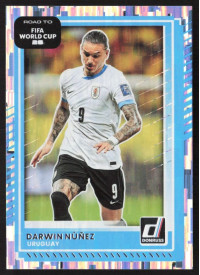 Darwin Nunez, Card, 2026 Panini Donruss Road to FIFA World Cup, Silver
