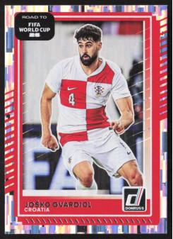 Josko Gvardiol, Kartička, 2026 Panini Donruss Road to FIFA World Cup, Silver