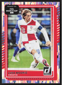 Luka Modric, Card, 2026 Panini Donruss Road to FIFA World Cup, Silver