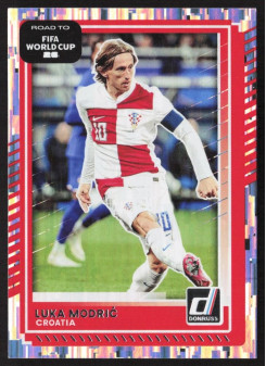 Luka Modric, Kartička, 2026 Panini Donruss Road to FIFA World Cup, Silver