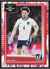 Declan Rice, Kartička, 2026 Panini Donruss Road to FIFA World Cup, Silver