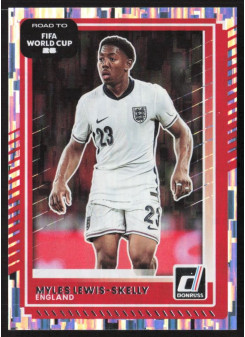 Myles Lewis-Skelly, Kartička, 2026 Panini Donruss Road to FIFA World Cup, Silver