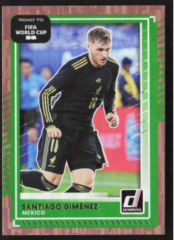 Santiago Gimenez, Kartička, 2026 Panini Donruss Road to FIFA World Cup, Bronze