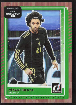 Cesar Huerta, Kartička, 2026 Panini Donruss Road to FIFA World Cup, Bronze
