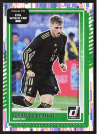 Santiago Gimenez, Kartička, 2026 Panini Donruss Road to FIFA World Cup, Silver