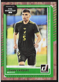 Johan Vasquez, Kartička, 2026 Panini Donruss Road to FIFA World Cup, Bronze