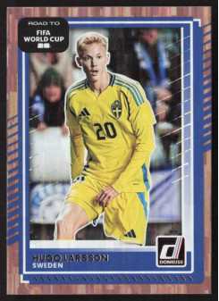 Hugo Larsson, Kartička, 2026 Panini Donruss Road to FIFA World Cup, Bronze