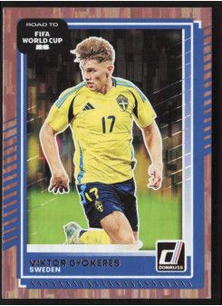 Viktor Gyokeres, Kartička, 2026 Panini Donruss Road to FIFA World Cup, Bronze
