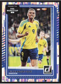 Alexander Isak, Kartička, 2026 Panini Donruss Road to FIFA World Cup, Silver