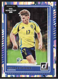 Viktor Gyokeres, Card, 2026 Panini Donruss Road to FIFA World Cup, Silver