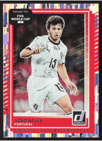 Joao Neves, Kartička, 2026 Panini Donruss Road to FIFA World Cup, Silver