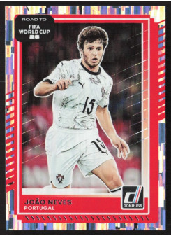 Joao Neves, Card, 2026 Panini Donruss Road to FIFA World Cup, Silver