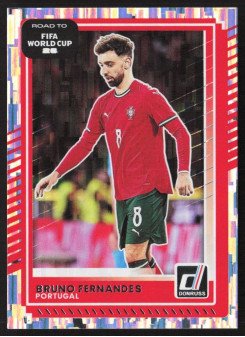 Bruno Fernandes, Card, 2026 Panini Donruss Road to FIFA World Cup, Silver