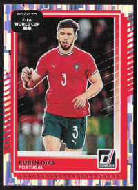 Ruben Dias, Kartička, 2026 Panini Donruss Road to FIFA World Cup, Silver