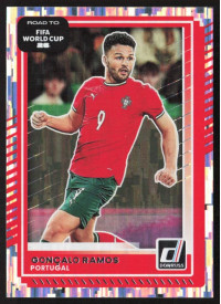 Goncalo Ramos, Kartička, 2026 Panini Donruss Road to FIFA World Cup, Silver