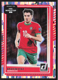 Brahim Diaz, Kartička, 2026 Panini Donruss Road to FIFA World Cup, Silver