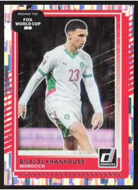 Bilal El Khannouss, Kartička, 2026 Panini Donruss Road to FIFA World Cup, Silver