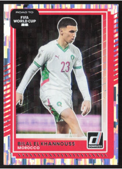 Bilal El Khannouss, Card, 2026 Panini Donruss Road to FIFA World Cup, Silver