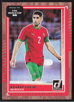 Achraf Hakimi, Kartička, 2026 Panini Donruss Road to FIFA World Cup, Bronze