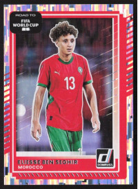 Eliesse Ben Seghir, Kartička, 2026 Panini Donruss Road to FIFA World Cup, Silver