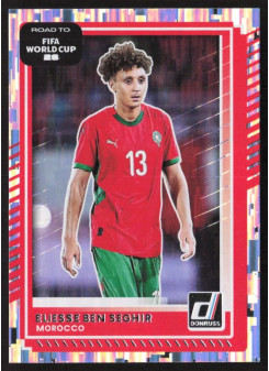 Eliesse Ben Seghir, Card, 2026 Panini Donruss Road to FIFA World Cup, Silver