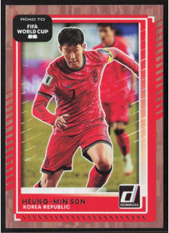 Heung-Min Son, Card, 2026 Panini Donruss Road to FIFA World Cup, Bronze