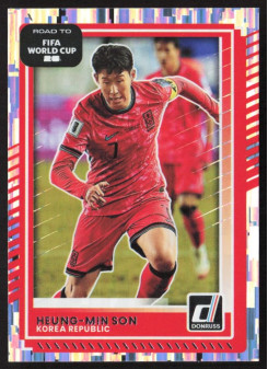 Heung-Min Son, Card, 2026 Panini Donruss Road to FIFA World Cup, Silver