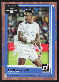 Romell Quioto, Kartička, 2026 Panini Donruss Road to FIFA World Cup, Bronze