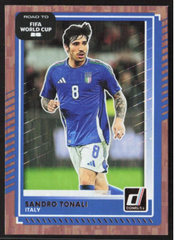 Sandro Tonali, Kartička, 2026 Panini Donruss Road to FIFA World Cup, Bronze